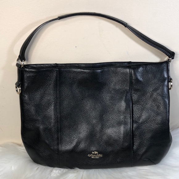 Coach Handbags - Coach East/West Isabelle Pebbled Leather Hobo Bag